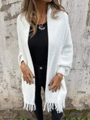 Emilia - Warm Batwing Ärmel Umschlagtuch Mantel