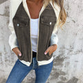 Anna - Bequem Langärmelige Jacke Mit Reissverschluss