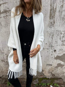 Emilia - Warm Batwing Ärmel Umschlagtuch Mantel