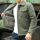 Oliver - Langärmelige Vlies Auskleidung Denim Jacke Mit Schaltflächen