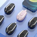 ZapCharge - Mini Schlüsselanhänger Powerbank mit USB Schnellladefunktion und LED Anzeige