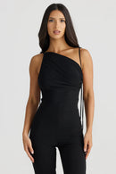 Elke - Ärmellos Rückenfrei Lange Spaghetti Jumpsuit