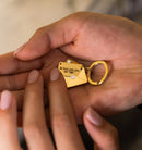 Muttertag – Personalisierter Namens-Schlüsselanhänger mit einer einzigartigen versteckten Botschaft