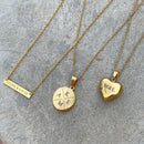 Muttertag – Herzliche Goldkette mit personalisierter Buchstabengravur