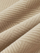 Anselm - Bequemer Langärmelig Reißverschluss Kragen Pullover