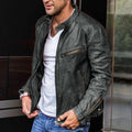Alaric - Moderne Langärmelig Reißverschluss Jacke Mit Taschen