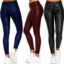 Zarina – Lässige Hohe Taille Schlanke Passform Hose mit Reißverschluss und Taschen