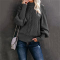 Emilia - Warmer Rollkragenpullover mit lockerem Langarm