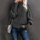 Emilia - Warmer Rollkragenpullover mit lockerem Langarm