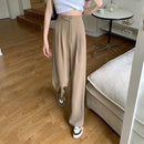 Emilia - Bequeme hohe Taille Weites Bein locker Hosen