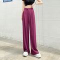 Emilia - Bequeme hohe Taille Weites Bein locker Hosen