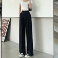 Emilia - Bequeme hohe Taille Weites Bein locker Hosen