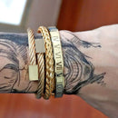 LuxeStrap - Stilvolles HerrenArmband Set