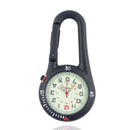 TrailSync – Outdoor Uhr mit rundem Zifferblatt und Karabinerhaken