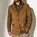 Claus - Langärmelig Vintage Jacke Mit Schaltflächen