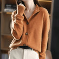 Lea - Warm Langärmelig Pullover Mit Schaltflächen
