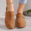 Alia – Stylische Freizeit-Clogs mit dekorativer Schnalle und rutschfester Sohle