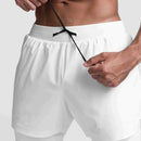 Adrean - Bequeme Trainingsshorts mit verstellbarem Kordelzug und Taschen