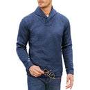 Alaric - Bequemer langärmeliger Strickpullover mit Knopf