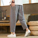 Carl – Atmungsaktive Hose mit lockerer Passform Taschen und Kordelzug in der Taille