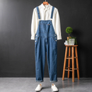 Felix - Lose sitzende jumpsuit mit verstellbaren Schulterriemen und mehreren Taschen