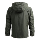 Bruno - Langärmelig Wasserdicht Jacke Mit Reißverschlusstaschen