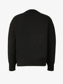Laura - Luxuriöser Rundhalsausschnitt Herzmuster Pullover mit langen Ärmeln