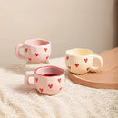 HeartMug - Elegante Liebe Herz Becher für Paare genießen gemütliche Tasse