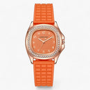 LuxeViva - Luxus Diamant Zifferblatt Zuverlässiger Riemen Uhr