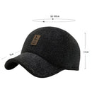 CozyKnits - Bequem Warme Gestrickt BaseballKappe