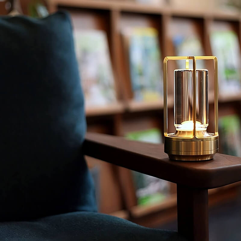 Moderne kabellose Tischlampe für stilvolle Beleuchtung und flexible Platzierung