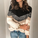 Livia - Warmer Langärmelig Rundhalsausschnitt Pullover