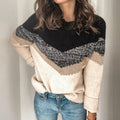 Livia - Warmer Langärmelig Rundhalsausschnitt Pullover