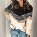Livia - Warmer Langärmelig Rundhalsausschnitt Pullover