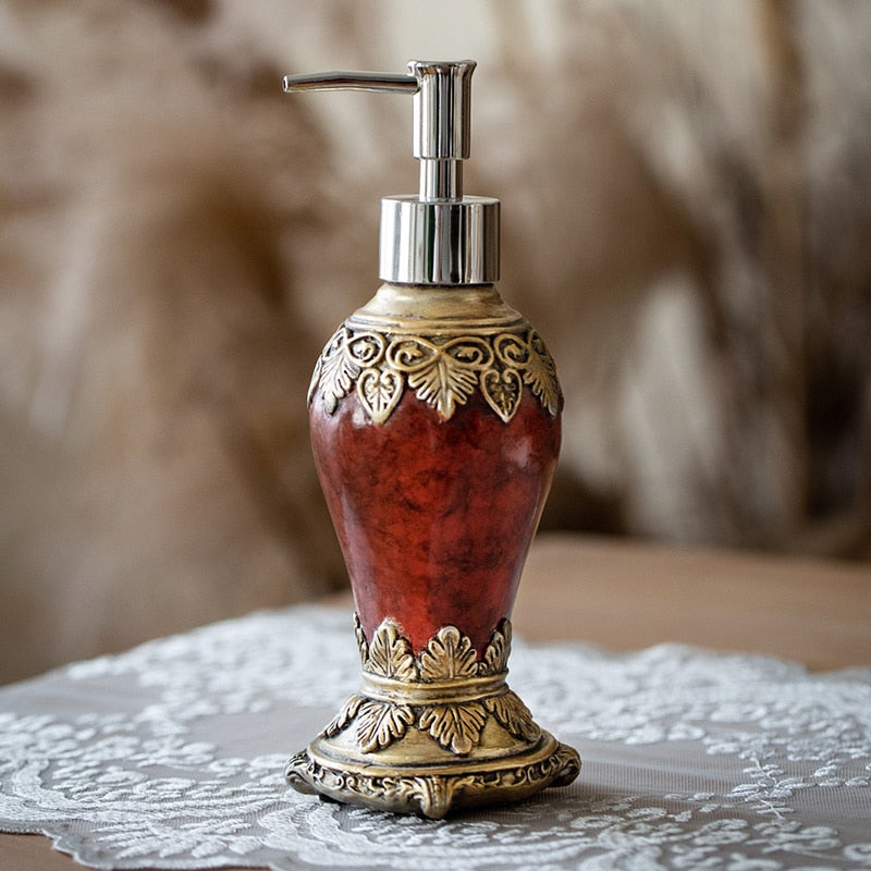 Eleganter Retro Seifenspender für ein stilvolles Badezimmer