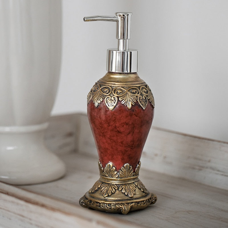 Eleganter Retro Seifenspender für ein stilvolles Badezimmer