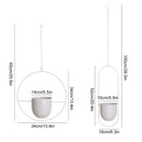 FloraVibe - Leichtgewicht Hängende Kette Pflanzentopfhalter