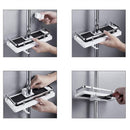 ShowerEase - Duschablage Schlank sicher und übersichtlich Badezimmer Organizer