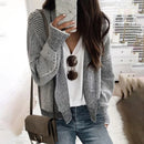 Ember –  Klassischer Strickcardigan Mit Langen Ärmeln