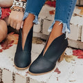 Talina - Bequeme Stiefelette mit trendigem Blockabsatz für luxuriösen Style