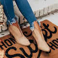 Talina - Bequeme Stiefelette mit trendigem Blockabsatz für luxuriösen Style