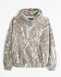 Maximus - Langärmelig Camouflage Muster Kapuzenpulli Mit Taschen