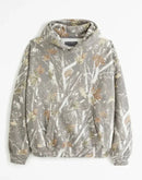Maximus - Langärmelig Camouflage Muster Kapuzenpulli Mit Taschen