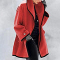 Annette – Elegante Langarm Jacke Mit Knöpfen