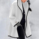Annette – Elegante Langarm Jacke Mit Knöpfen