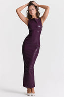 Anna - Ärmellos Schlanke Passform Lang Maxikleid