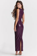 Anna - Ärmellos Schlanke Passform Lang Maxikleid
