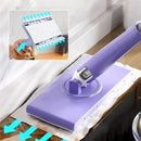 CleanSwipe - Freihändiger Mopp mit 360° schwenkbarem Kopf für hygienische Reinigung