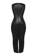Anna - Ärmellos Schlanke Passform Lang Maxikleid