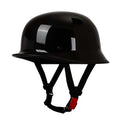 Alon – Robuster Motorradhelm mit verstellbaren Riemen und Vintage-Finish